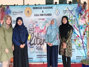Salam Literasi!  Dosen PGSD UAA Menjadi Pemakalah Dalam Seminar Literasi