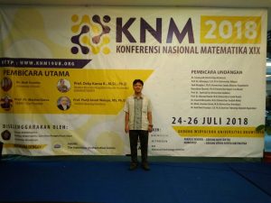 Kaprodi Pendidikan Matematika Alma Ata Hadiri Konferensi Nasional Matematika