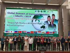 Alma Ata University (AAU) signed a collaboration with several abroad universities at the Global Summit of University Leaders in Malang.