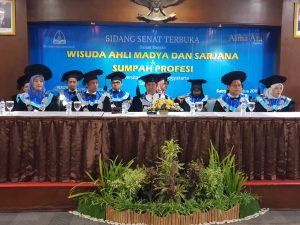 243 Wisudawan&Wisudawati Universitas Alma Ata Ikuti Sidang Senat Terbuka Dalam Rangka Wisuda Ahli Madya Dan Sarjana Serta Sumpah Profesi.