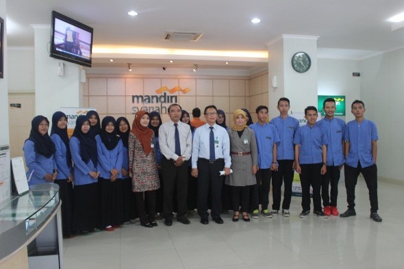 Perkuliahan Mahasiswa Prodi Perbankan Syariah dengan Bank Syariah Mandiri