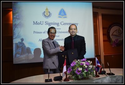 Universitas Alma Ata menandatangani Kerjasama dengan Prince of Songkla University Thailand di Hatyai, Thailand