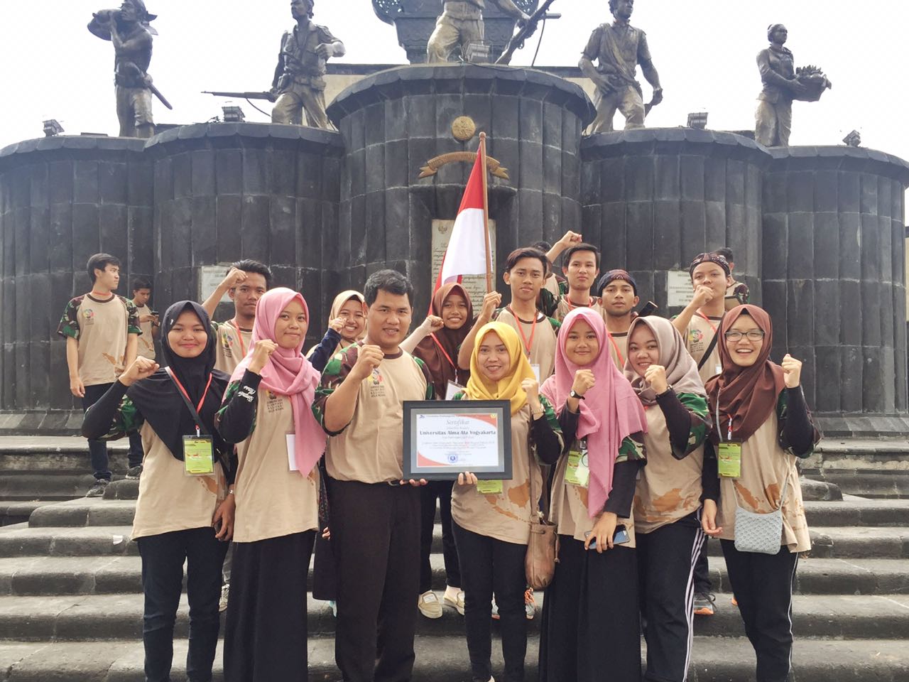 Mahasiswa FAI dan FKIP Universitas Alma Ata ikuti kegiatan JONBN 2018