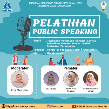 1. Pelatihan Public Speaking