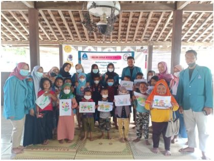 KKN Tematik UAA di Desa Sendangsari, Bimbel Jadi Terobosan Peningkatan Motivasi Belajar Anak di Masa Pandemi