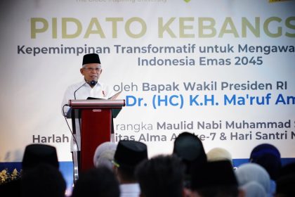 National Speech: Transformative leadership in Ensuring the Realization of Indonesia Emas 2045