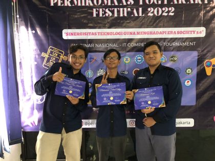 MAM.605.STD Team achieved 3rd place in UI/UX Design Competition 2022