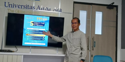 Universitas Alma Ata Masuk 5 Besar Top Universitas di Yogyakarta
