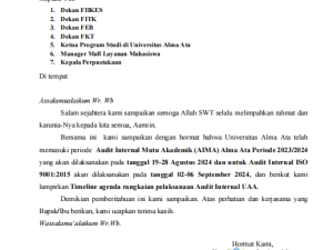 The Accreditation Agenda for the S1 Informatics Program