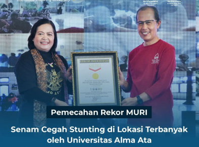 Pemecahan Rekor MURI Senam Cegah Stunting UAA