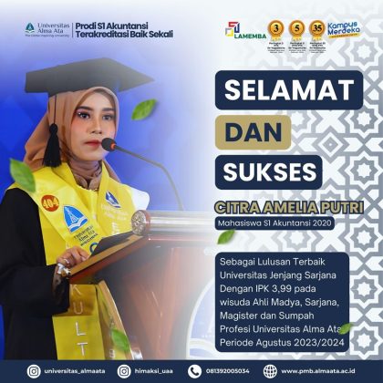 Wisudawan Terbaik Jenjang Sarjana