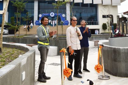 Peresmian Student Creativity Park atau Taman Kreativitas Mahasiswa