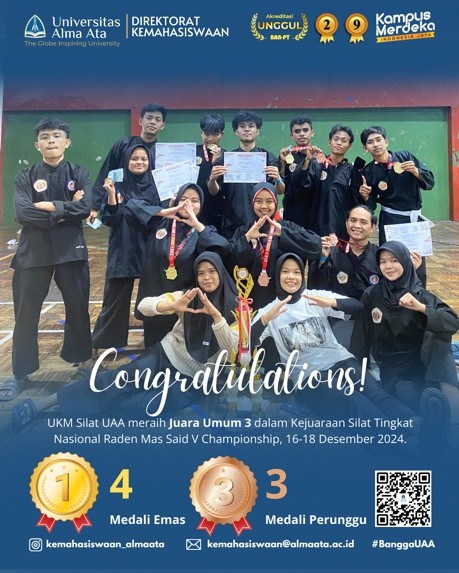 UKM Silat UAA Juara Umum 3