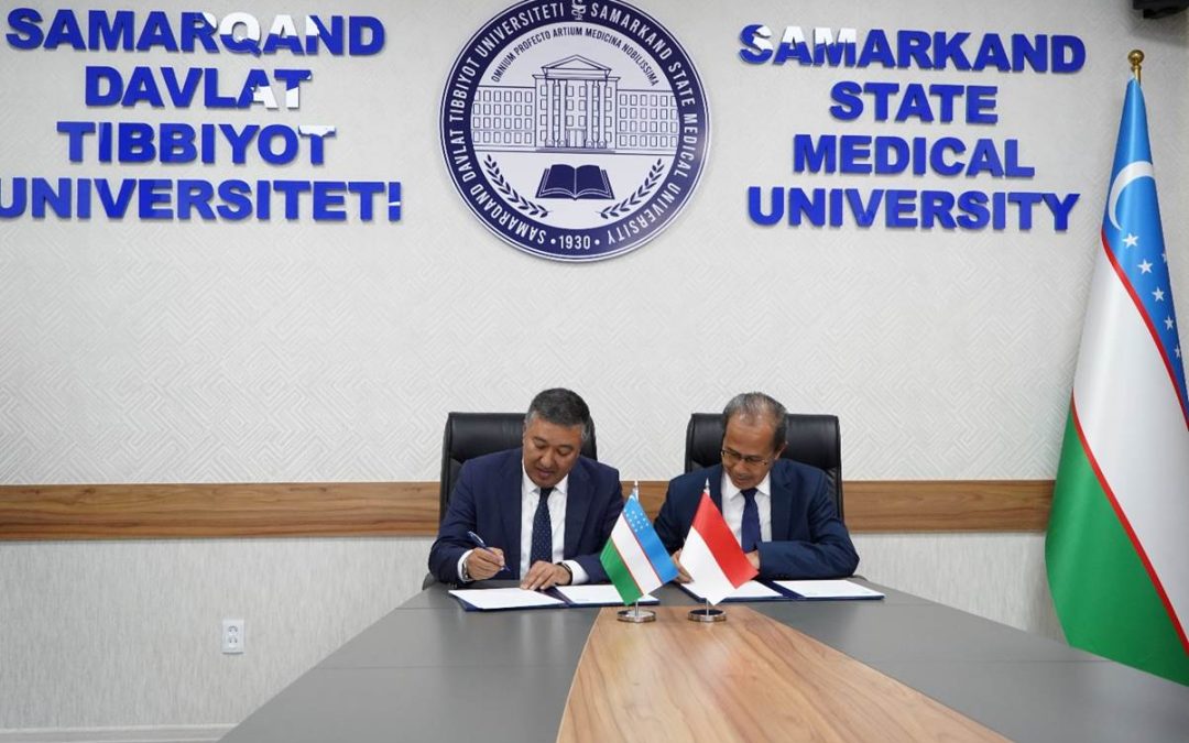 Universitas Alma Ata Teken MoU dengan Samarkand State Medical University Uzbekistan, Perkuat Kerja Sama Akademik, Riset Hingga Student Exchange