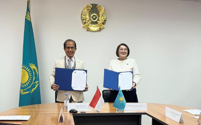 Kerja Sama UAA dan EAGI Kazakhstan Fokus Pengembangan Pendidikan dan Riset